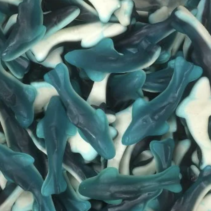 Blue Gummi Sharks