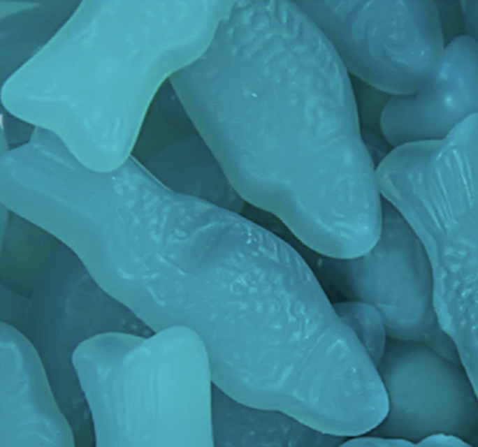 Blue Raspberry Lemonade Swedish Fish