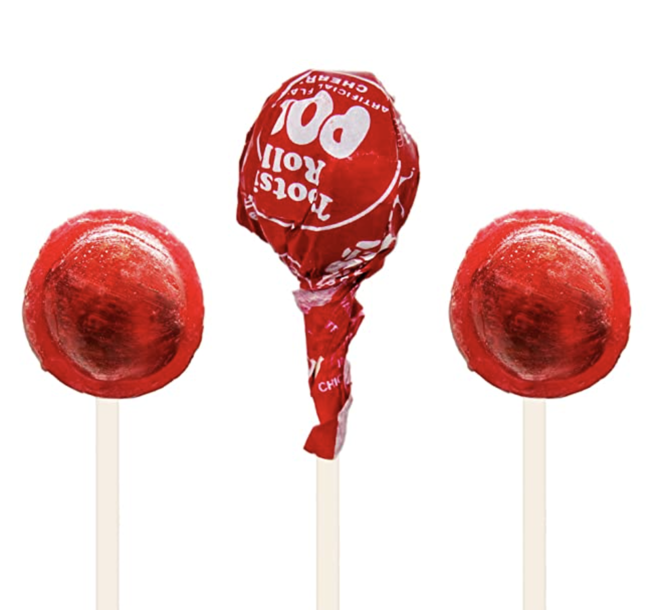 Cherry Tootsie Roll Pops