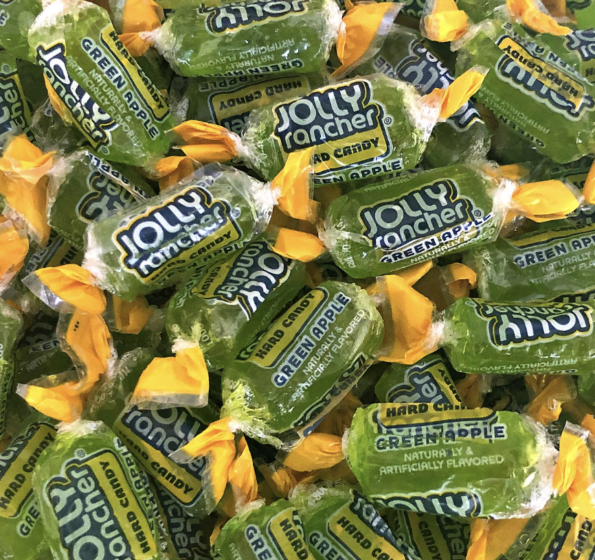 Green Apple Jolly Ranchers