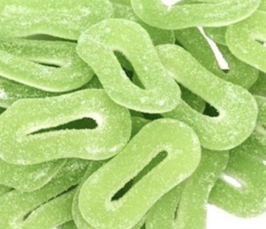 Haribo Sour Apple Rings aka Saure Apfelringe
