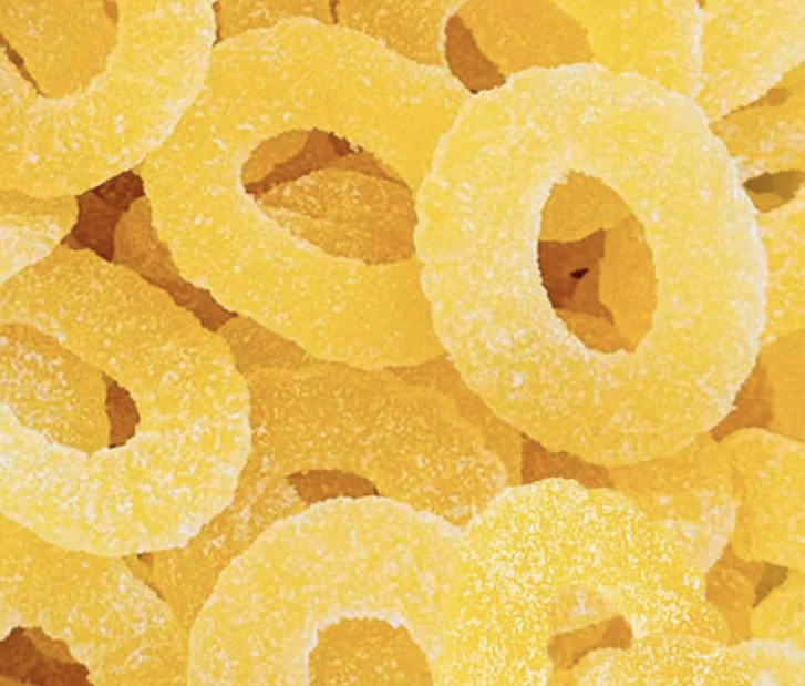 Pineapple Gummy Rings