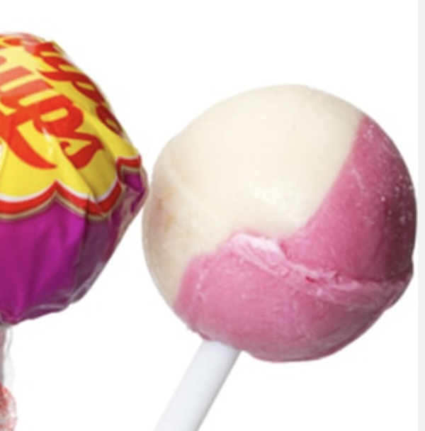 Strawberry Ice Cream Chupa Chups Lollipops